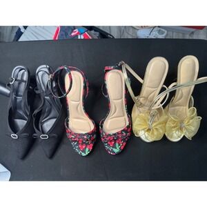Women's Size 9 fashion shoe 3 pair liquidation lot! Arden B Buy 1 Get 2 Free!!
